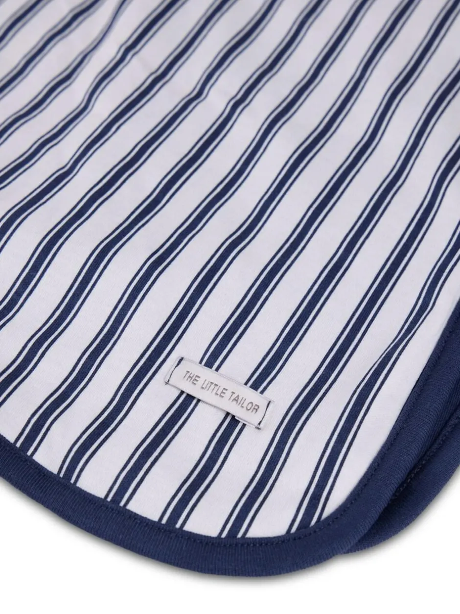 The Little Tailor Baby Soft Jersey Blanket Blue New