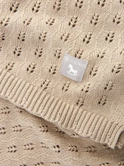 The Little Tailor Natural 100% Cotton Blanket Hot