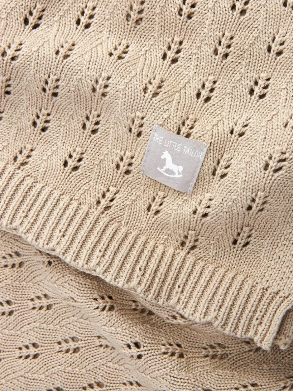 The Little Tailor Natural 100% Cotton Blanket Hot