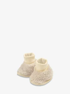 The Little Tailor Plush Lined Sherpa Fleece Baby Booties Sale