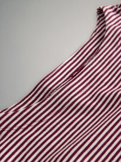 The Set 3 Pack Boat Neck Heavyweight T-Shirts Navy/White/Stripe Online