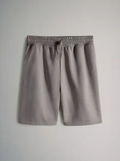 The Set 3 Pack Relaxed Fit Sweat Shorts Black/Grey Hot