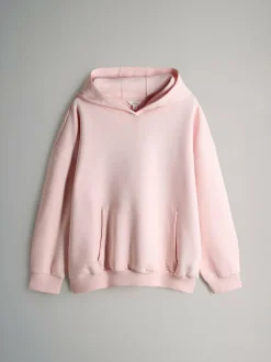 The Set 2 Pack Relaxed Hoodie Chocolate Brown/Pink Discount