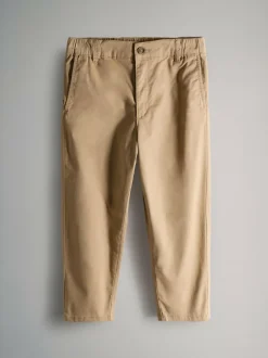 The Set 3 Pack Slim Leg Chino Trousers Navy Blue/Tan Brown/Green Clearance