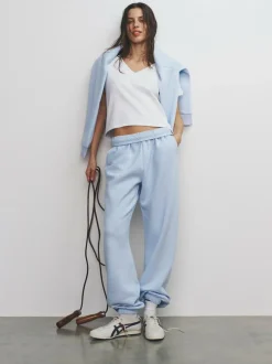 The Set 2 Pack Sweat Cuffed Joggers Blue/Light Blue Sale