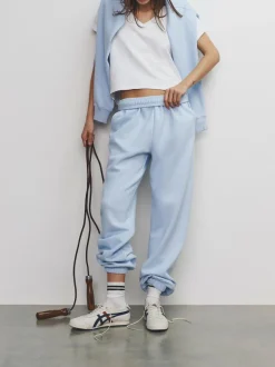 The Set 2 Pack Sweat Cuffed Joggers Blue/Light Blue Sale