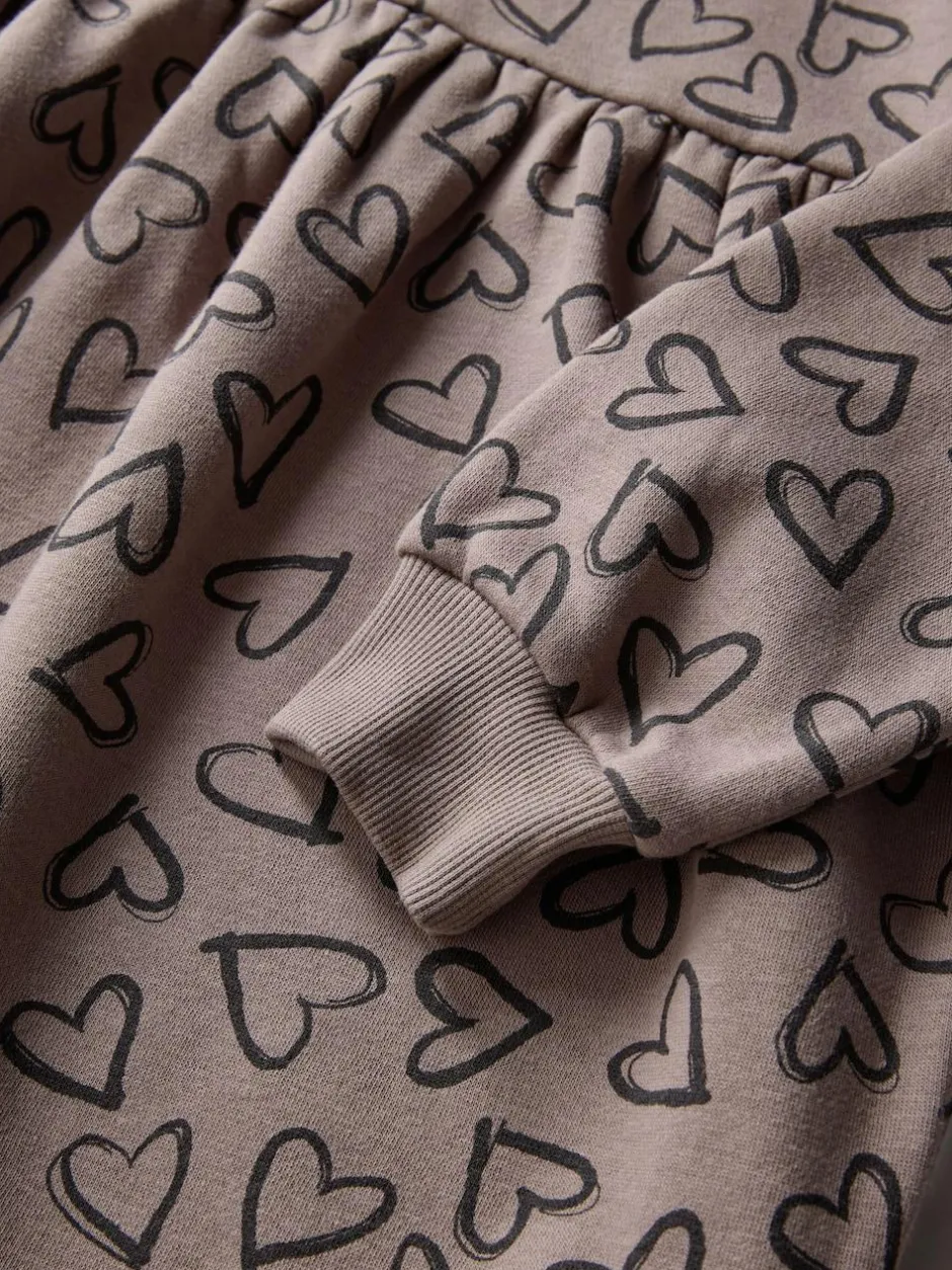 The Set 4 Pack Sweat Dresses Grey/Stone Sale