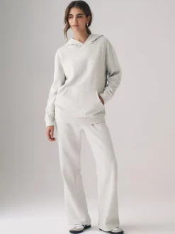 The Set 2 Pack Wide Leg Joggers Black/Grey