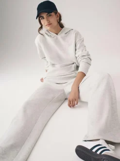 The Set 2 Pack Wide Leg Joggers Black/Grey