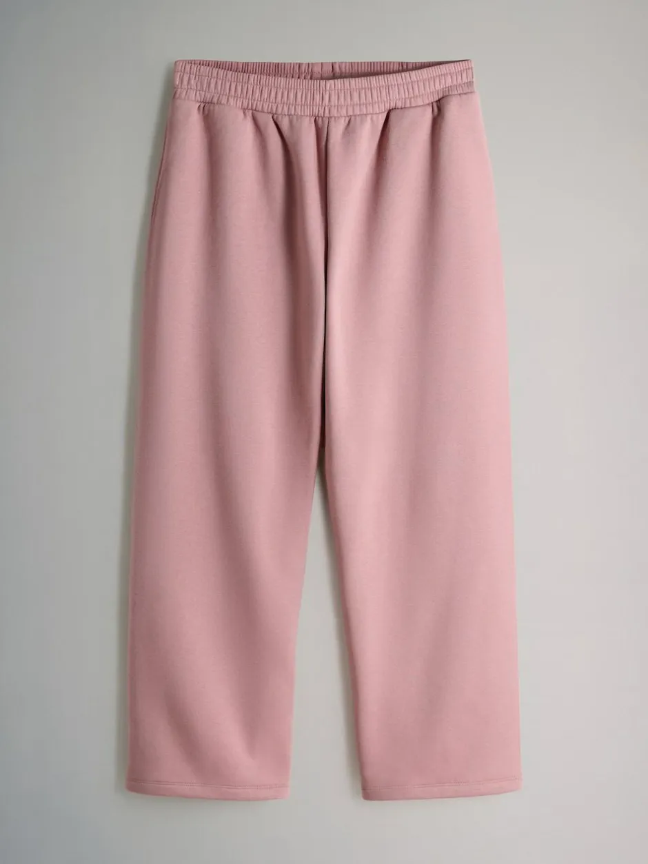 The Set 3 Pack Wide Leg Joggers Chocolate Brown/Pink/Cream Online