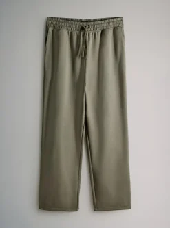 The Set 4 Pack Wide Leg Joggers Black/Green Hot