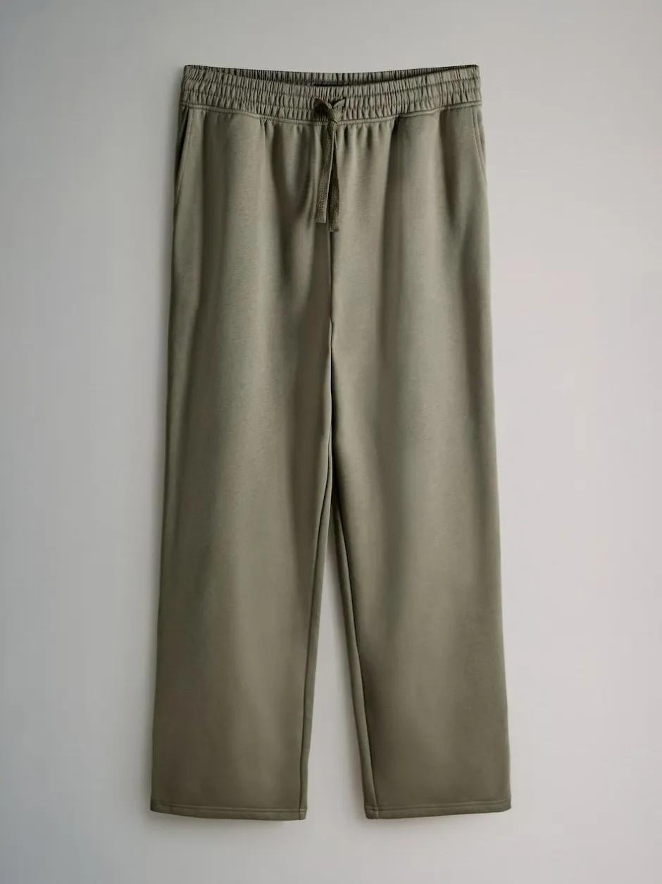 The Set 4 Pack Wide Leg Joggers Black/Green Hot