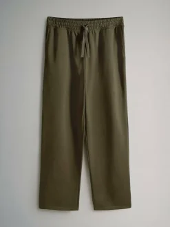 The Set 4 Pack Wide Leg Joggers Black/Green Hot