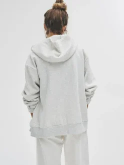 The Set 2 Pack Zip Though Hoodies Black/Grey Marl Clearance