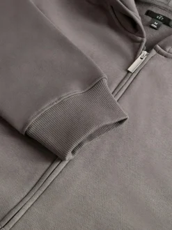 The Set 3 Pack Zip Through Hooded Sweatshirt Black/Grey/Green