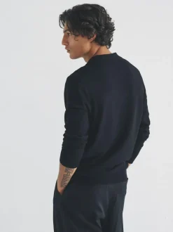 The Set Black/Brown 3 Pack Quarter Zip Neck Jumper Discount