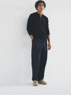 The Set Black/Brown 3 Pack Quarter Zip Neck Jumper Discount