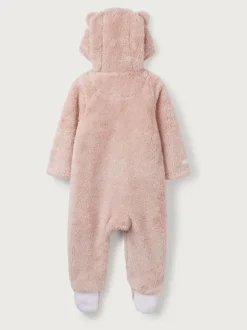 The White Company Pink Fleece Romper Online