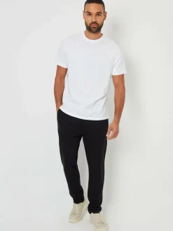 Threadbare Straight Leg Joggers Black Sale