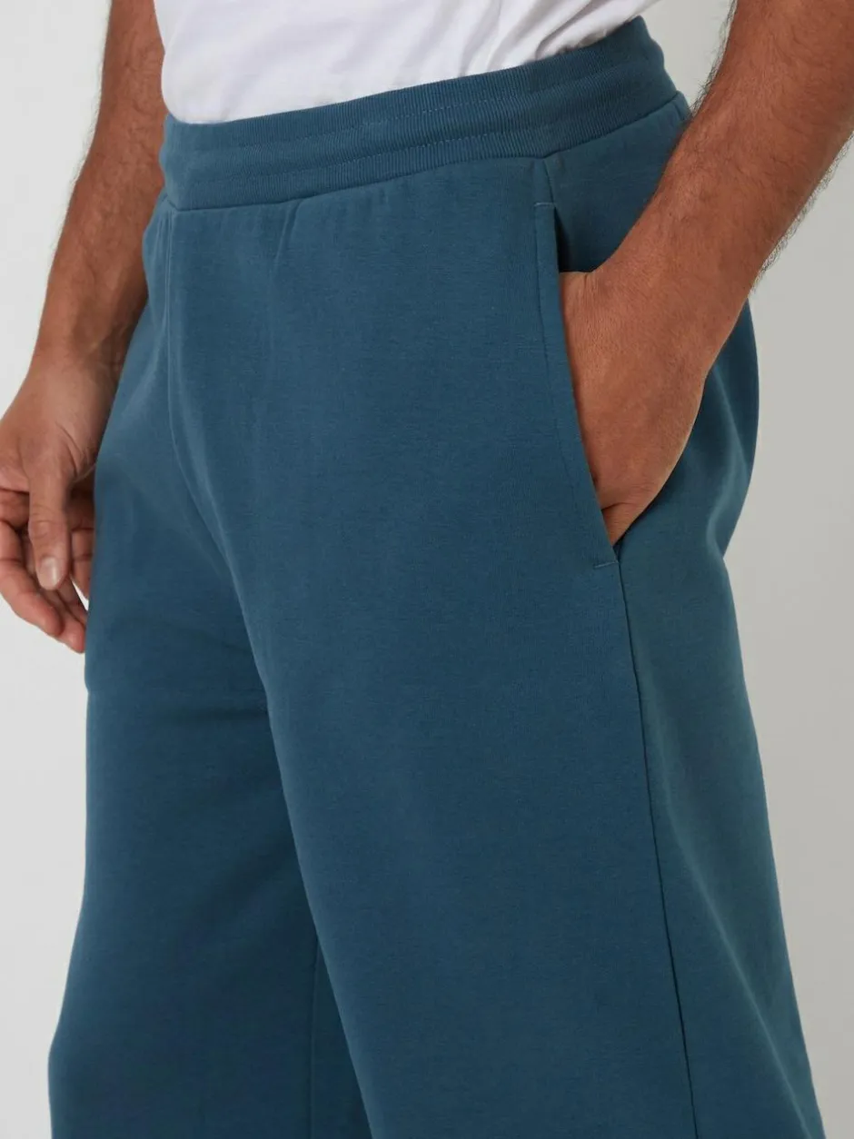 Threadbare Wide Leg Joggers Blue Clearance