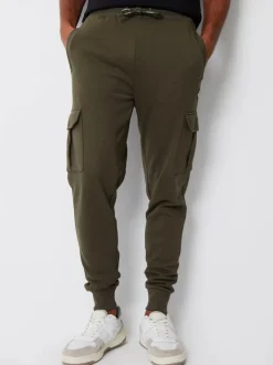 Threadbare Cargo Style Joggers Green Online
