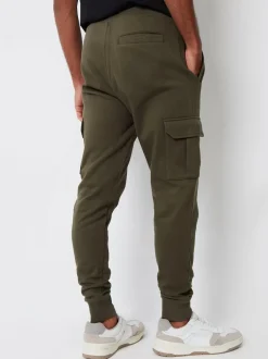 Threadbare Cargo Style Joggers Green Online