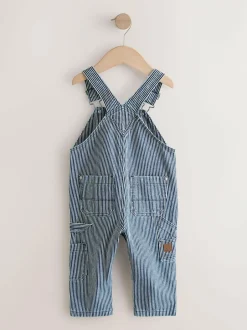 Next Ticking Stripe Dungarees (3mths-7yrs) Hot