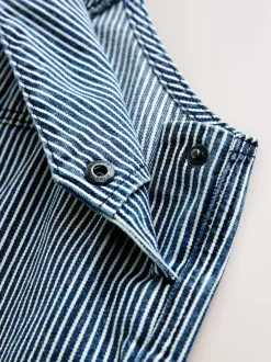 Next Ticking Stripe Dungarees (3mths-7yrs) Hot