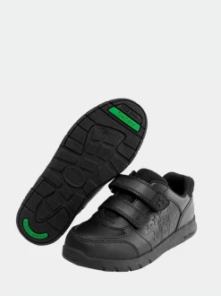 Toezone Boys Minecraft Rip Tape School Black Shoes Clearance