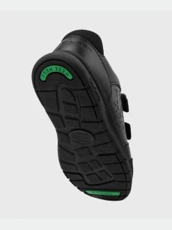Toezone Boys Minecraft Rip Tape School Black Shoes Clearance