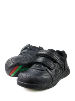Toezone Chase Black Dinosaur School Shoes Sale