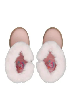 Toezone Lumi Faux Fur Zip Heart Buckle Boots Best