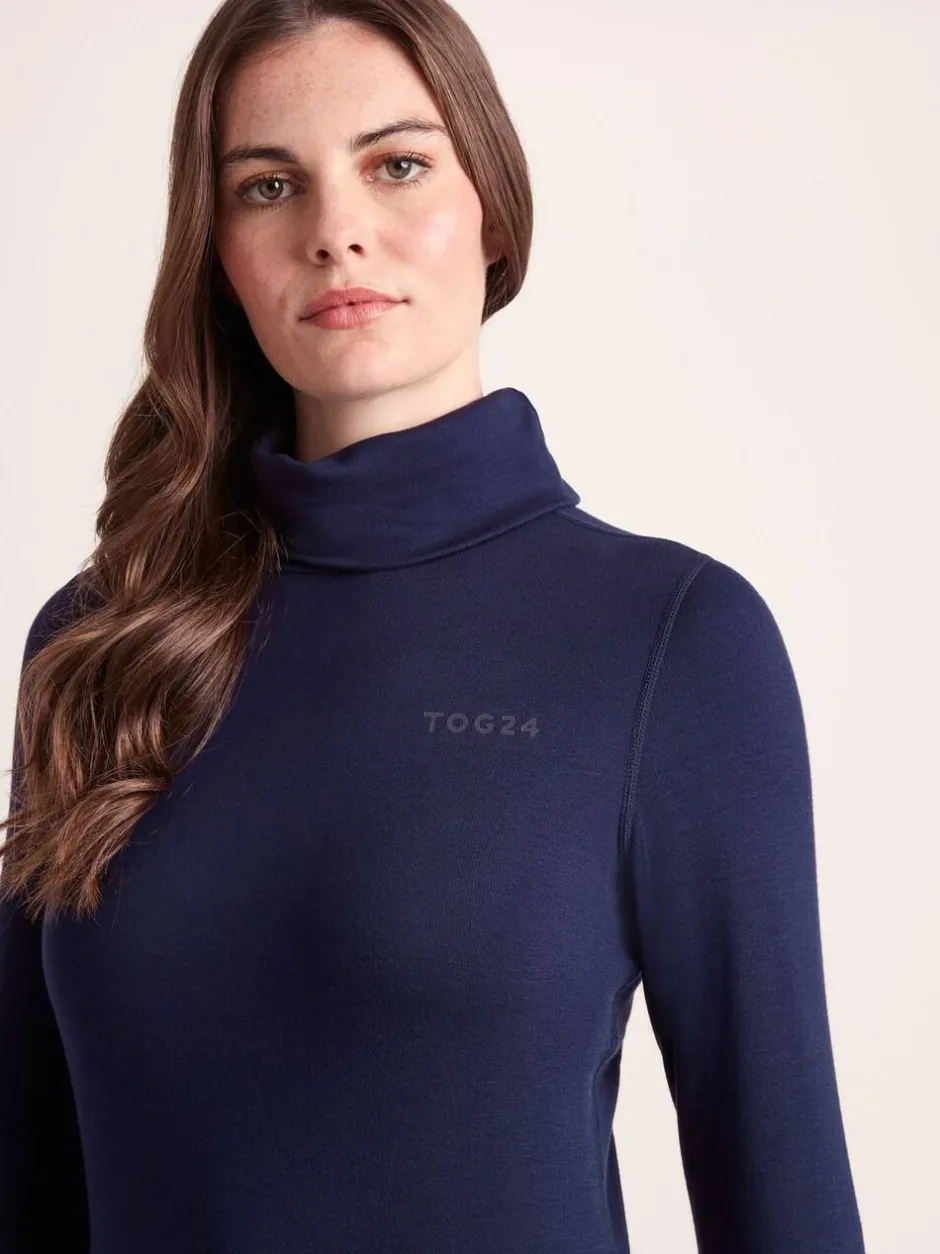 Tog 24 Meru Roll Neck Baselayer Blue Sale