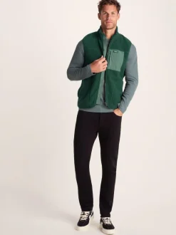 Tog 24 Mens Evan Sherpa Gilet Green New