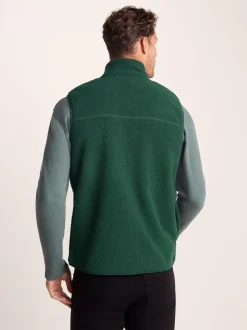 Tog 24 Mens Evan Sherpa Gilet Green New