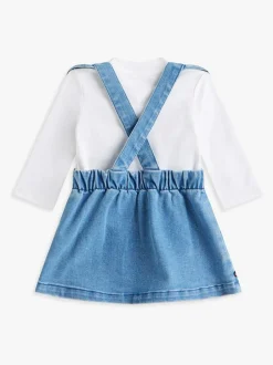 Tommy Hilfiger Blue Denim Dungarees Outlet