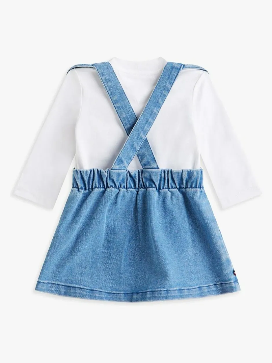 Tommy Hilfiger Blue Denim Dungarees Outlet