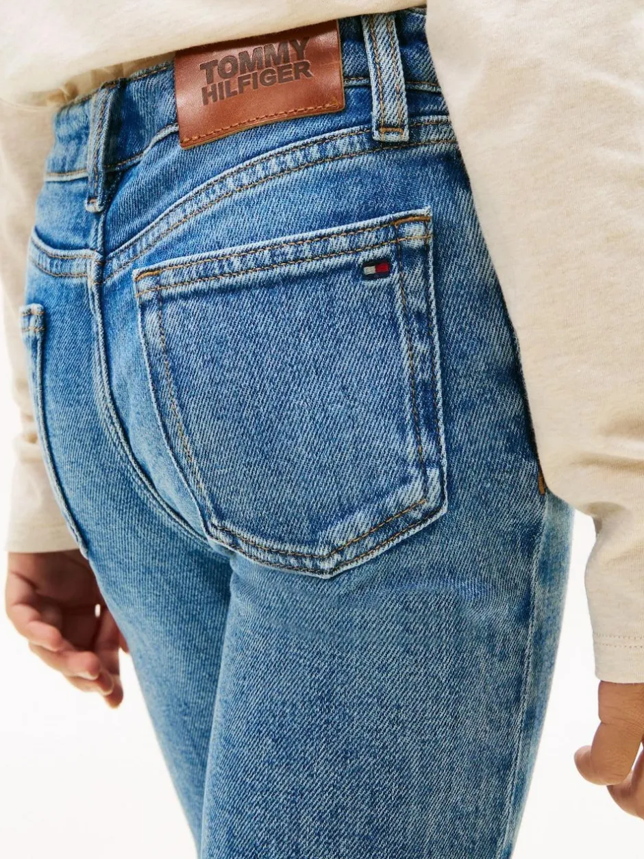 Tommy Hilfiger Blue Flare Vintage Jeans Outlet