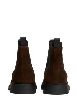 Tommy Hilfiger Brown Lightweight Suede Chelsea Boots Best