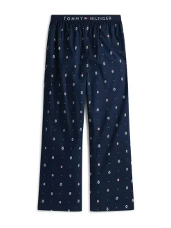 Tommy Hilfiger White Henley Woven Pyjamas Set Gift Box Best
