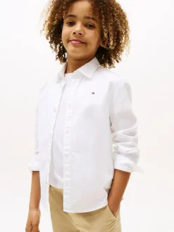 Tommy Hilfiger Stretch Oxford Shirt White Sale