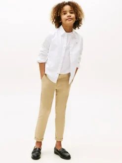 Tommy Hilfiger Stretch Oxford Shirt White Sale