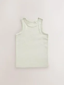 Next Cotton Vests 10 Pack (1.5-16yrs) Tonal Blue Discount