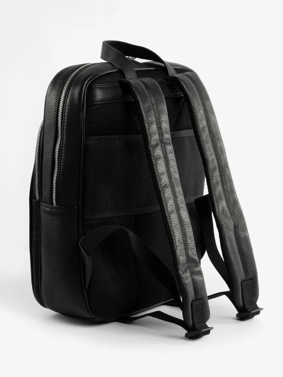 Totes Genuine Leather Backpack Black Outlet