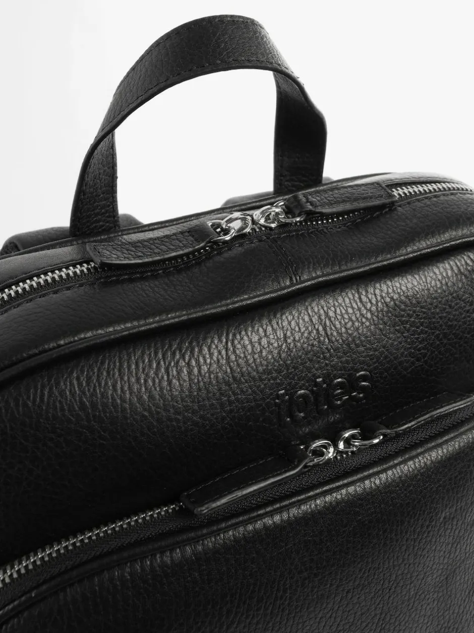 Totes Genuine Leather Backpack Black Outlet
