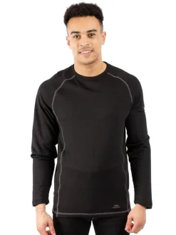 Trespass Adults Sandler Black Base Layer Set Best