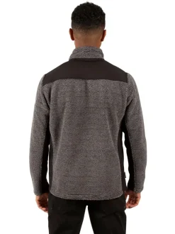 Trespass Male Grey Faratino Fleece Hot