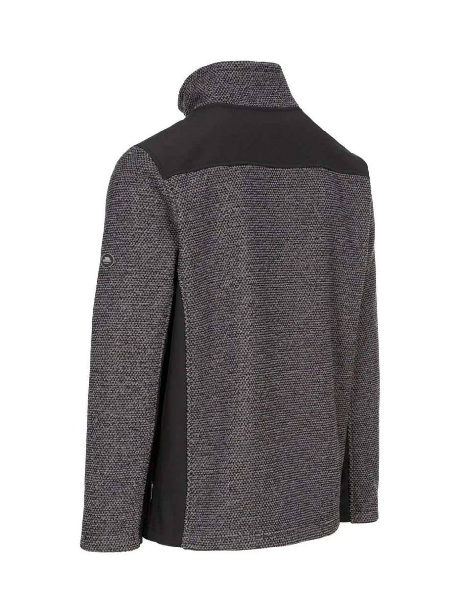 Trespass Male Grey Faratino Fleece Hot