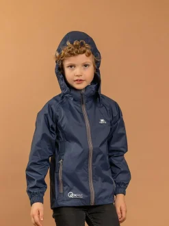 Trespass Qikpac X Packable Waterproof Jacket Blue Outlet
