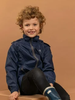 Trespass Qikpac X Packable Waterproof Jacket Blue Outlet